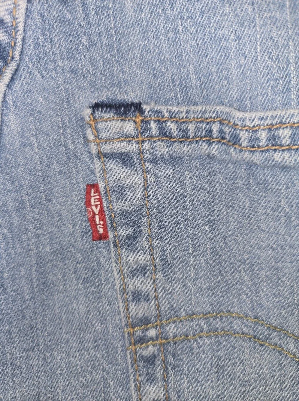 Big E Levi's Premium Denim Jeans (W31 L32) Light Wash Premium Classic
